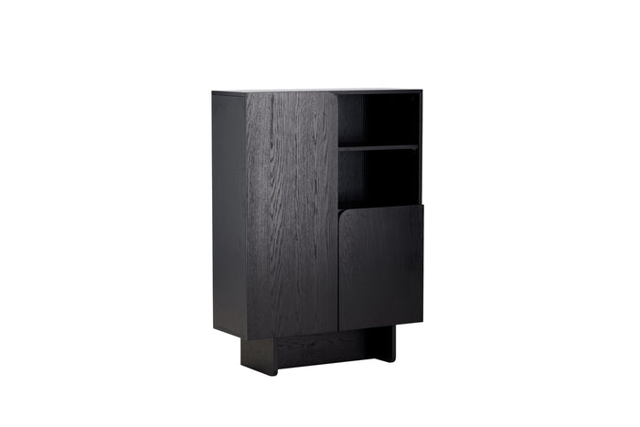 Fjôrd - Kast Zwart MDF - 80x30x110cm - Tyresö