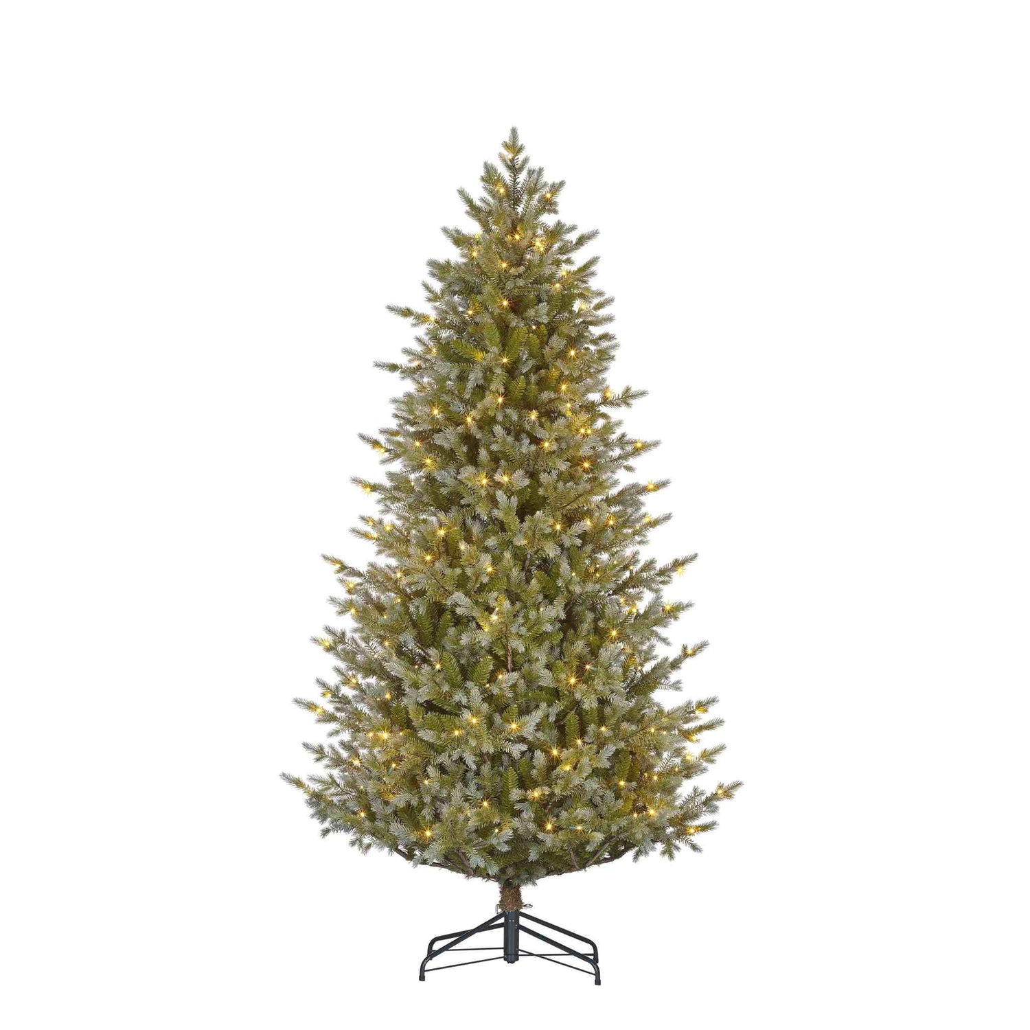 Black Box Kunstkerstboom Ardley - 117x117x215 cm - PVC|Polyethyleen - Groen - 240LED