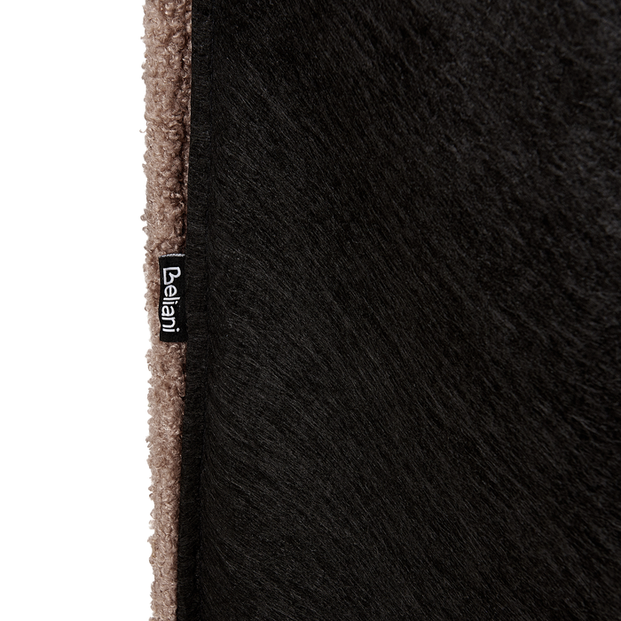 Beliani - LINARDS - Bed - Tweepersoonsbed - 180 x 200 cm - Bouclé