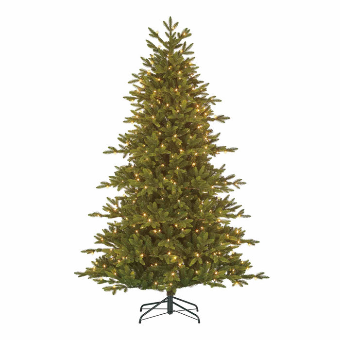 Black Box Kunstkerstboom Delmonto - 122x122x185 cm - PVC|Polyethyleen - Groen - 260LED
