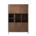 StarFurn - Vakkenkast Bruin Hout - 135x45x200cm - Madison XL