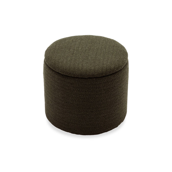 sweeek - Stoffen poef met opbergruimte