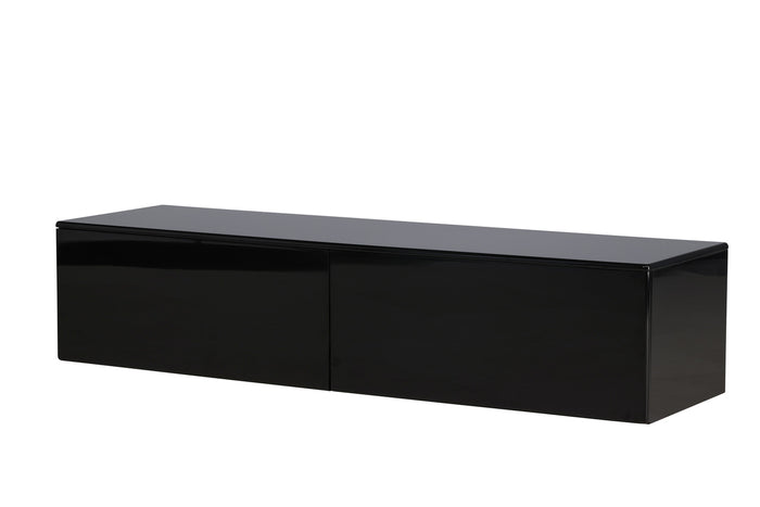 Fjôrd - Tv-meubel Zwart - 160x45x35cm - Fristad