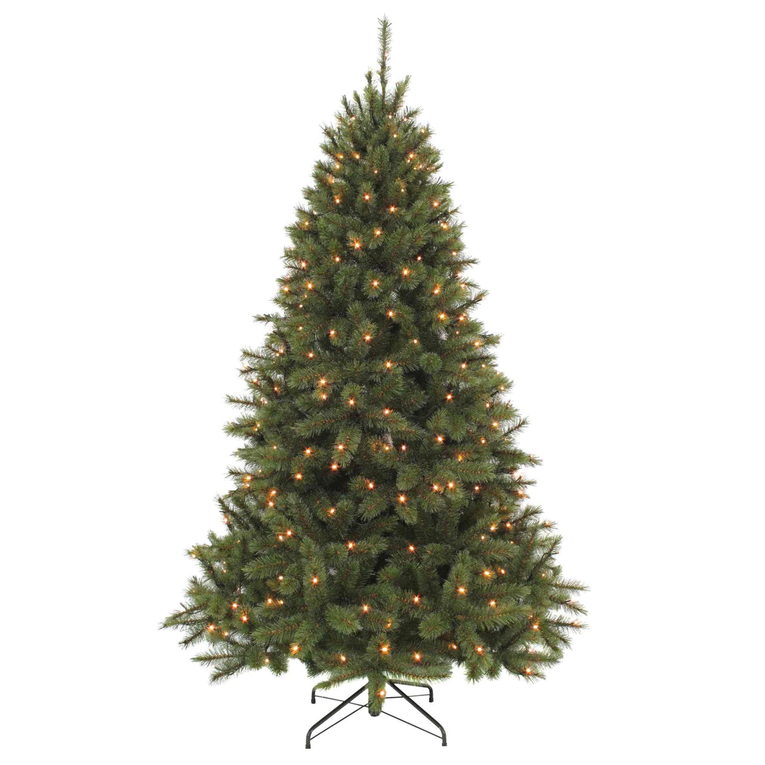 Triumph Tree Kunstkerstboom Bristlecone Fir - 163x163x260 cm - PVC|Hardnaald - Groen - 440LED
