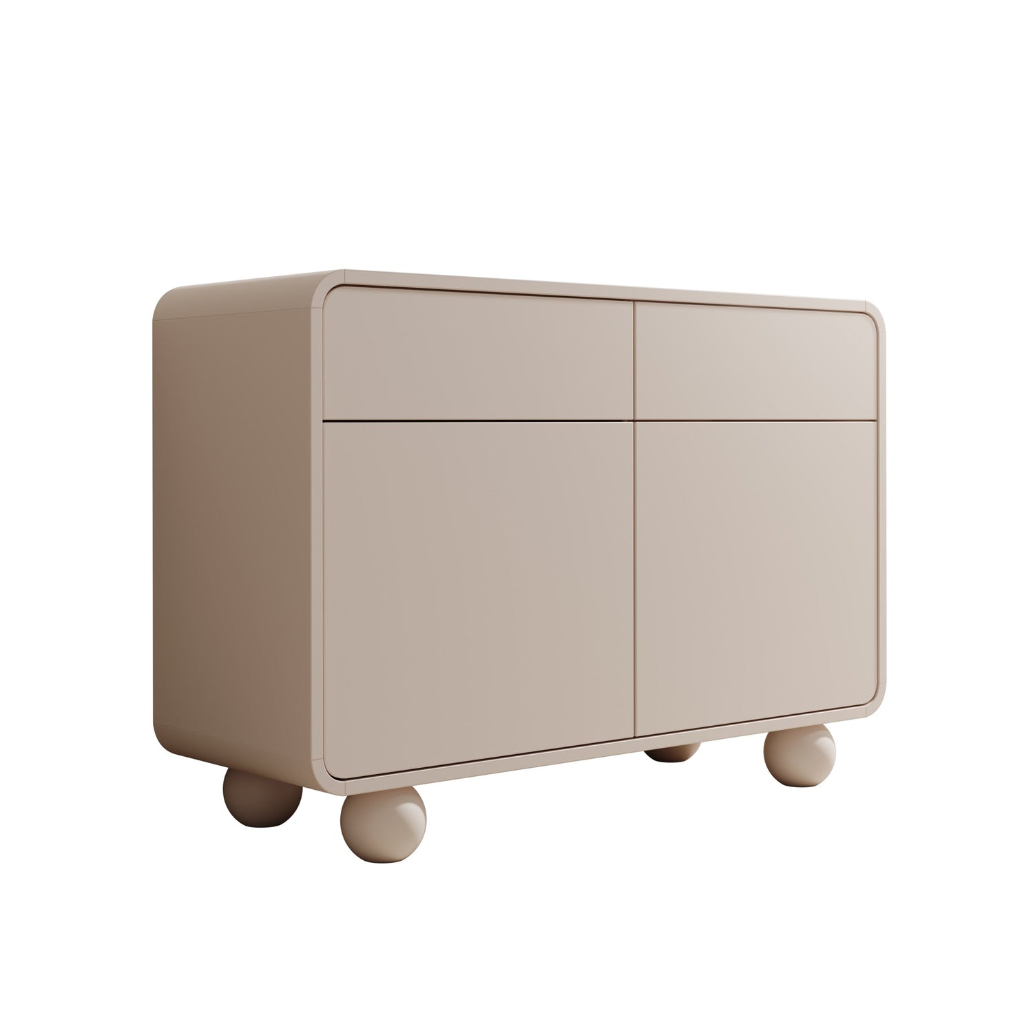 Meubella - Anobo - Dressoir - Beige - 108x39x75 cm