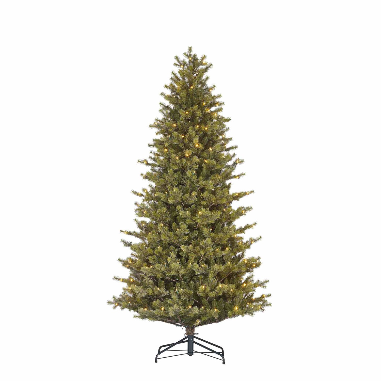 Black Box Kunstkerstboom Clive - 114x114x215 cm - PVC|Polyethyleen - Groen - 240LED