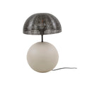 Giga Meubel - Tafellamp Natural Grijs - 1-Lichts - Sphere