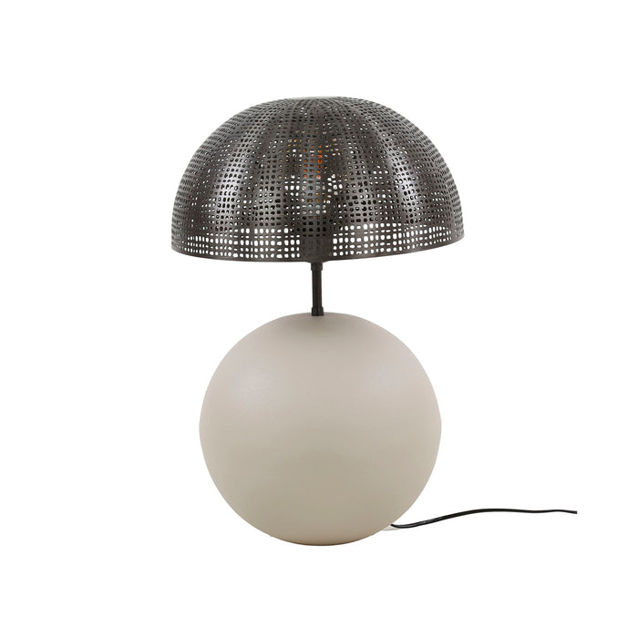 Giga Meubel - Tafellamp Natural Grijs - 1-Lichts - Sphere