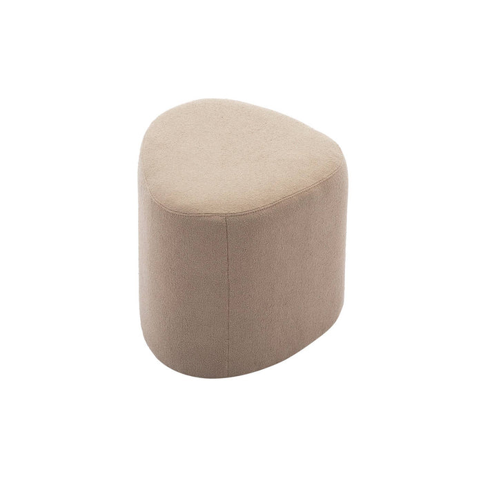 sweeek - Stoffen poef, B 60 x D 44 x H 40cm