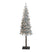 Black Box Kunstkerstboom Lodge - 61x61x215 cm - PVC|Polyethyleen - Bevroren Groen - 120LED