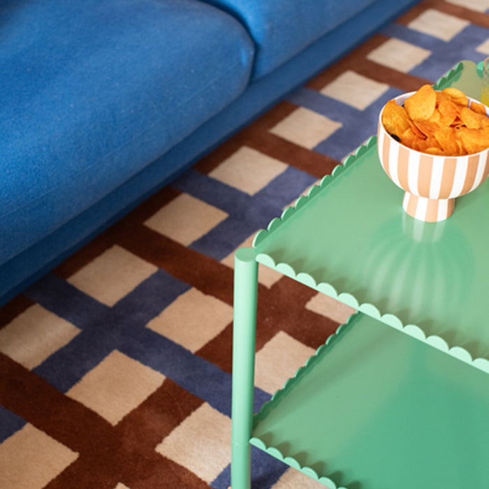 HAY Arcs Trolley Low Bijzettafel - Jade Green