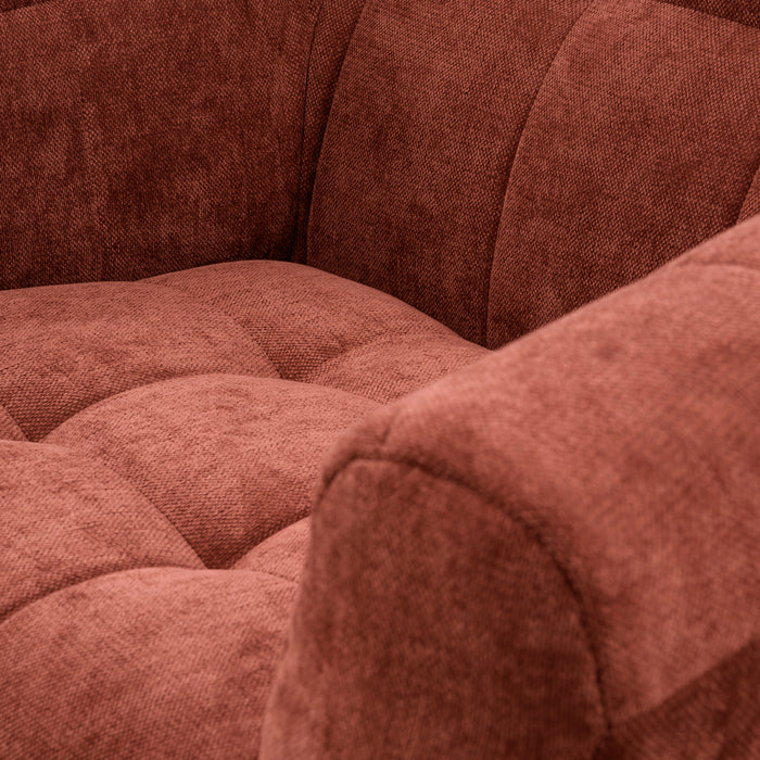 by fonQ Cubba Fauteuil - Wijnrood