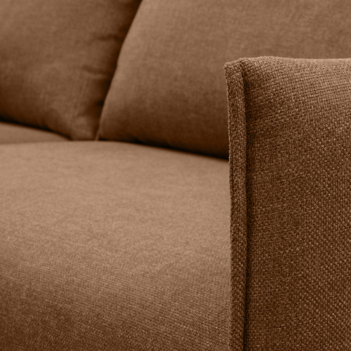 by fonQ Siora 3-zitsbank - Chocolate