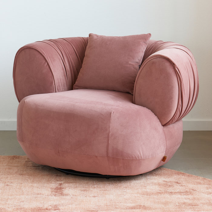 by fonQ Crown Fauteuil - Blush / Effen