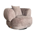 by fonQ Crown Fauteuil - Taupe / Structuur