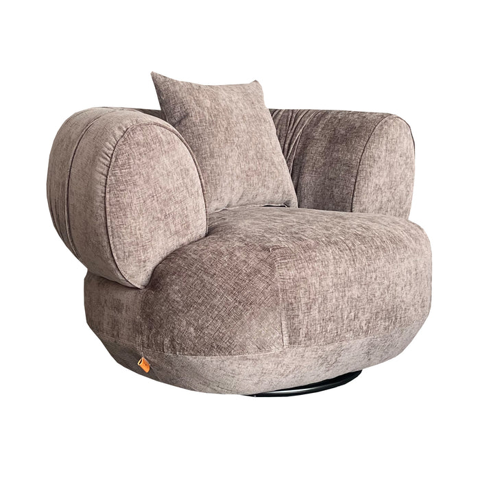 by fonQ Crown Fauteuil - Taupe / Structuur