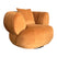 by fonQ Crown Fauteuil - Oranjebruin / Effen