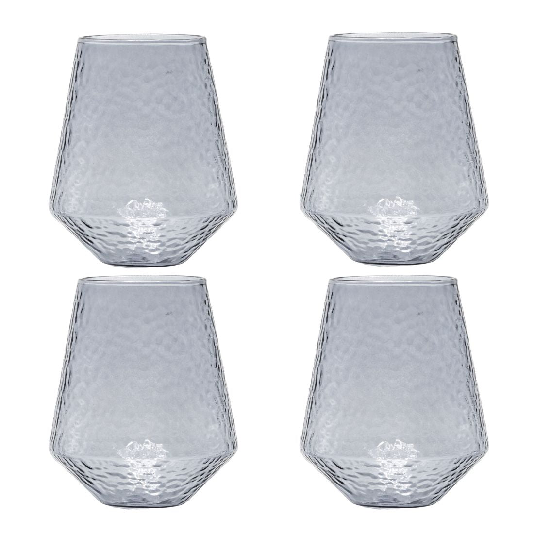 Waterglas Claude | Set van 4 | Wijnglas | 400ML | grijs