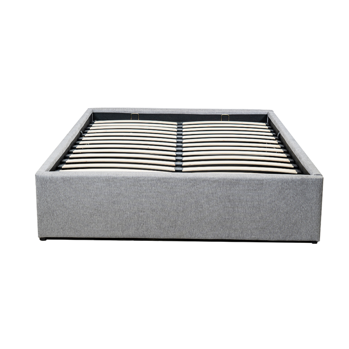 Calicosy - Bed met opbergruimte Romy - 204 cm - Grijs