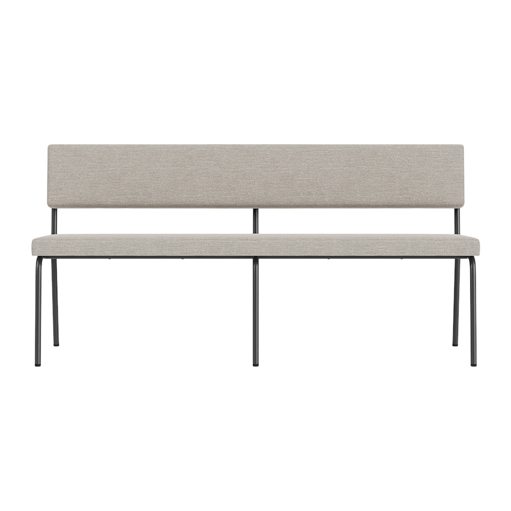 FÉST Monday 2-zits Eetkamerbank - Sydney - Beige / Black