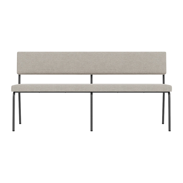 FÉST Monday 2-zits Eetkamerbank - Sydney - Beige / Black