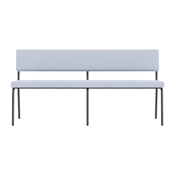 FÉST Monday 2-zits Eetkamerbank - Vidar - Ice / Black