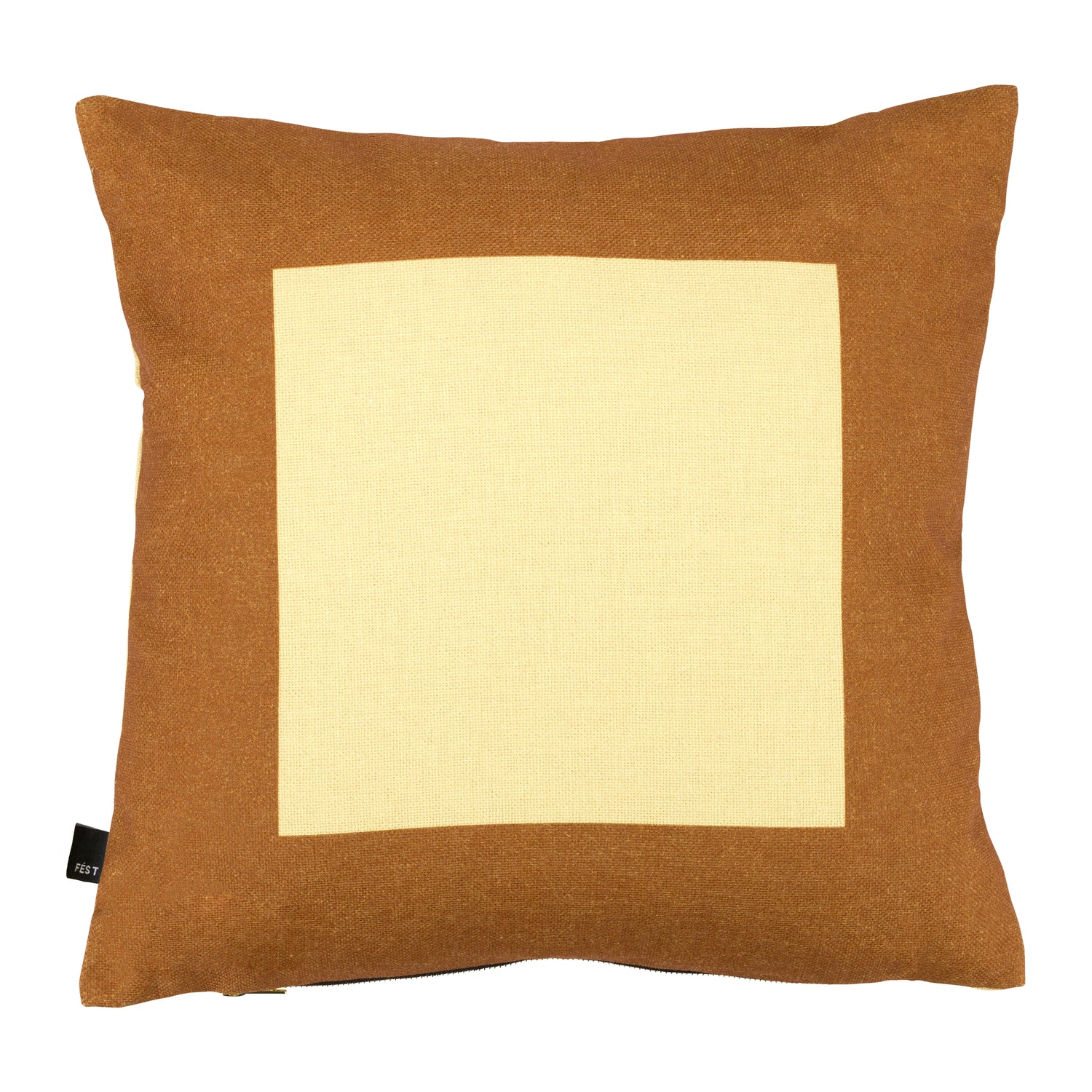 FÉST Square Sierkussen 45 x 45 cm - Yellow