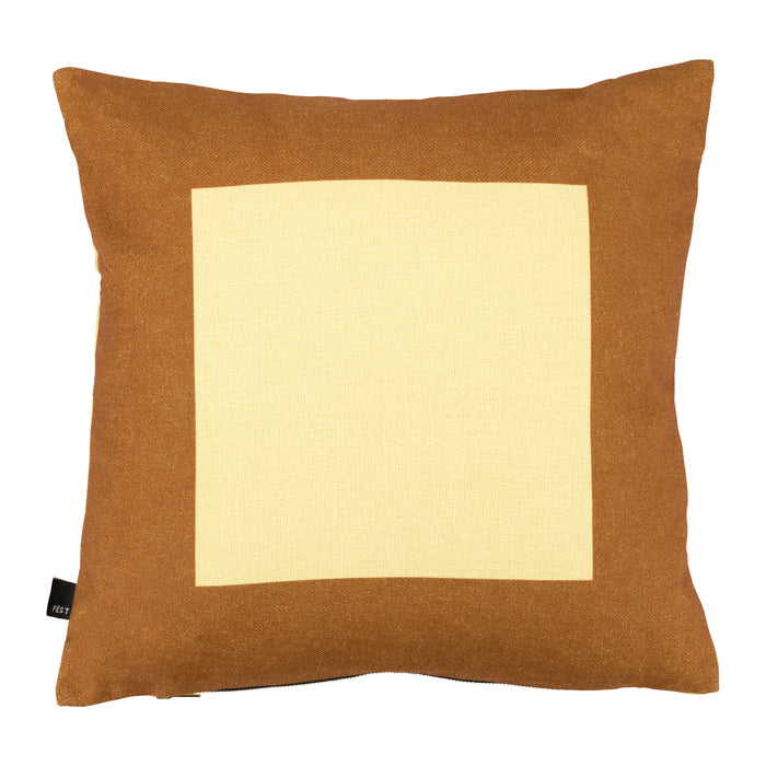 FÉST Square Sierkussen 45 x 45 cm - Yellow