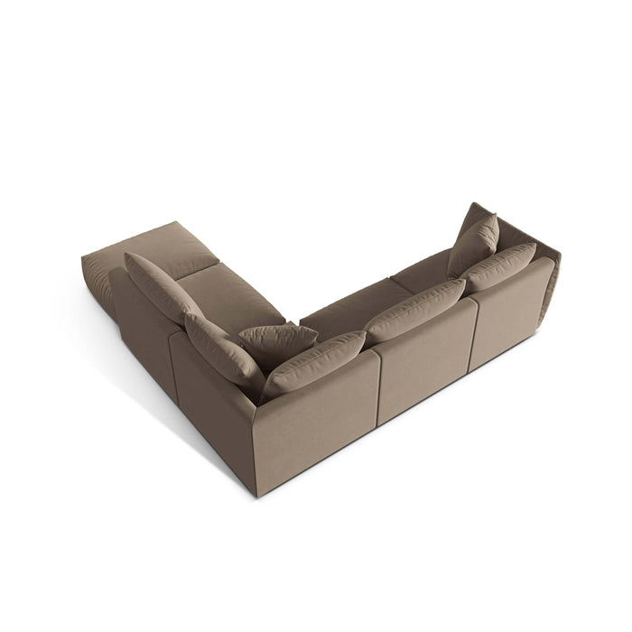 Micadoni Hoekbank Christ 4-zits rechts velvet