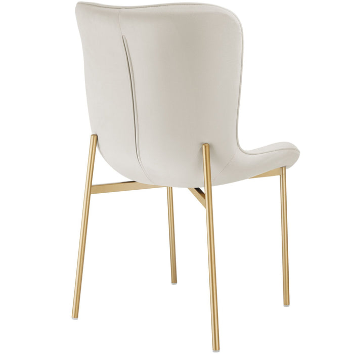 tectake® Gestoffeerde stoel Tessaper stuk