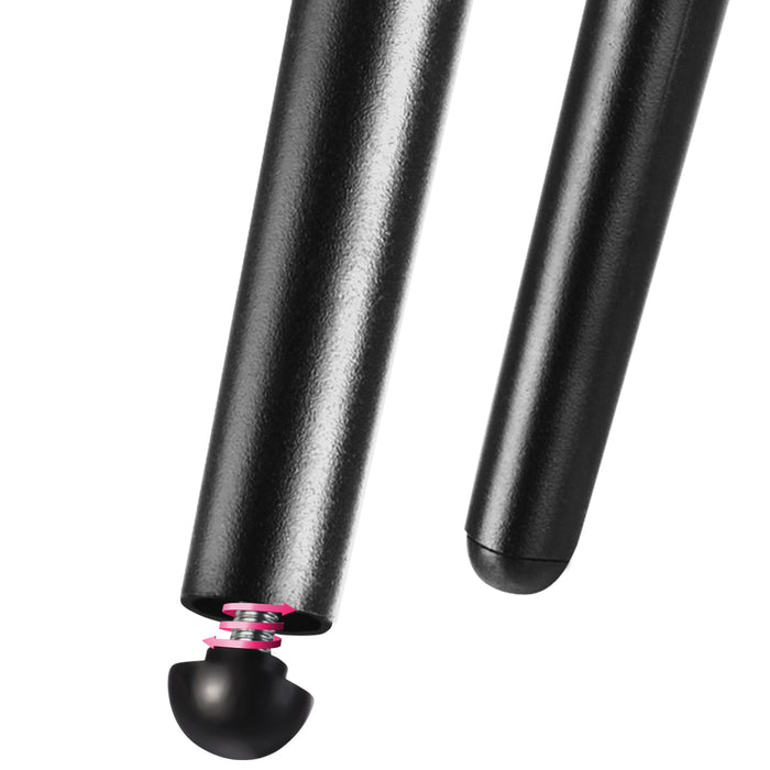 tectake® Set eetkamerstoelen Astano fluweel, knoopdesign - Set van 2