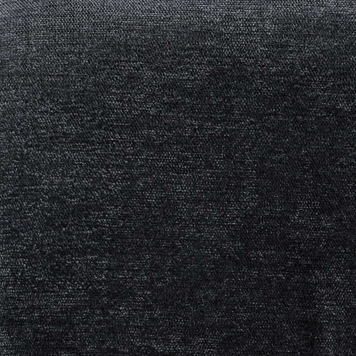 tectake® Eetkamerstoel Doé, gestoffeerd, stalen poten - Set van 2