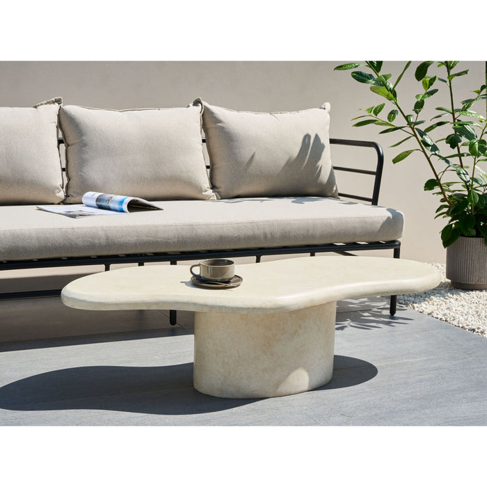 Beliani - CONZA - Salontafel - Beige - Lichtbeton MgO