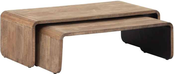 DTP Home Coffee table Evo,30x95x40 cm | 35x110x50 cm,  recycled tea...