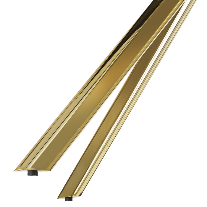 tectake® Lona fluwelen draaistoel met dikke vulling - Set van 4