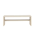 Svea - Khan salontafel - 110 x 50 cm - whitewash