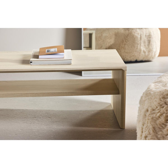 Svea - Khan salontafel - 110 x 50 cm - whitewash