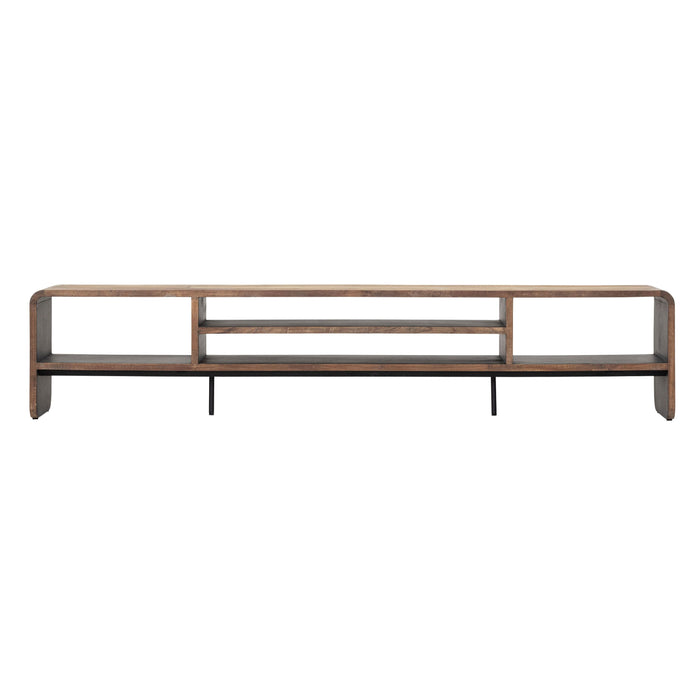 DTP Home TV stand Evo open extra large,45x225x35 cm, recycled teakwood