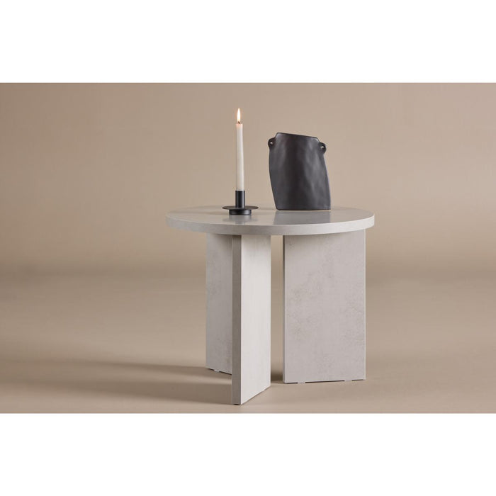 Svea - Amir ronde salontafel - ø55 cm - zilver