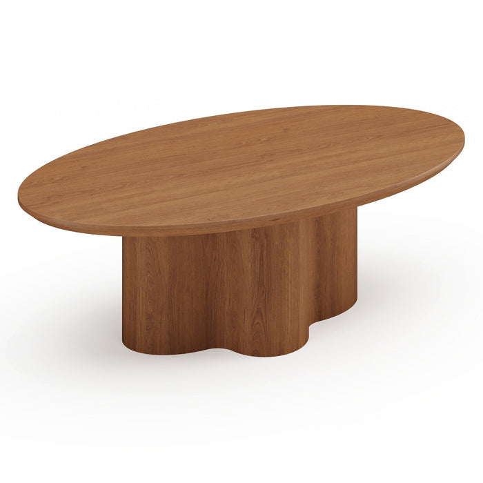 Salontafel van notenhout