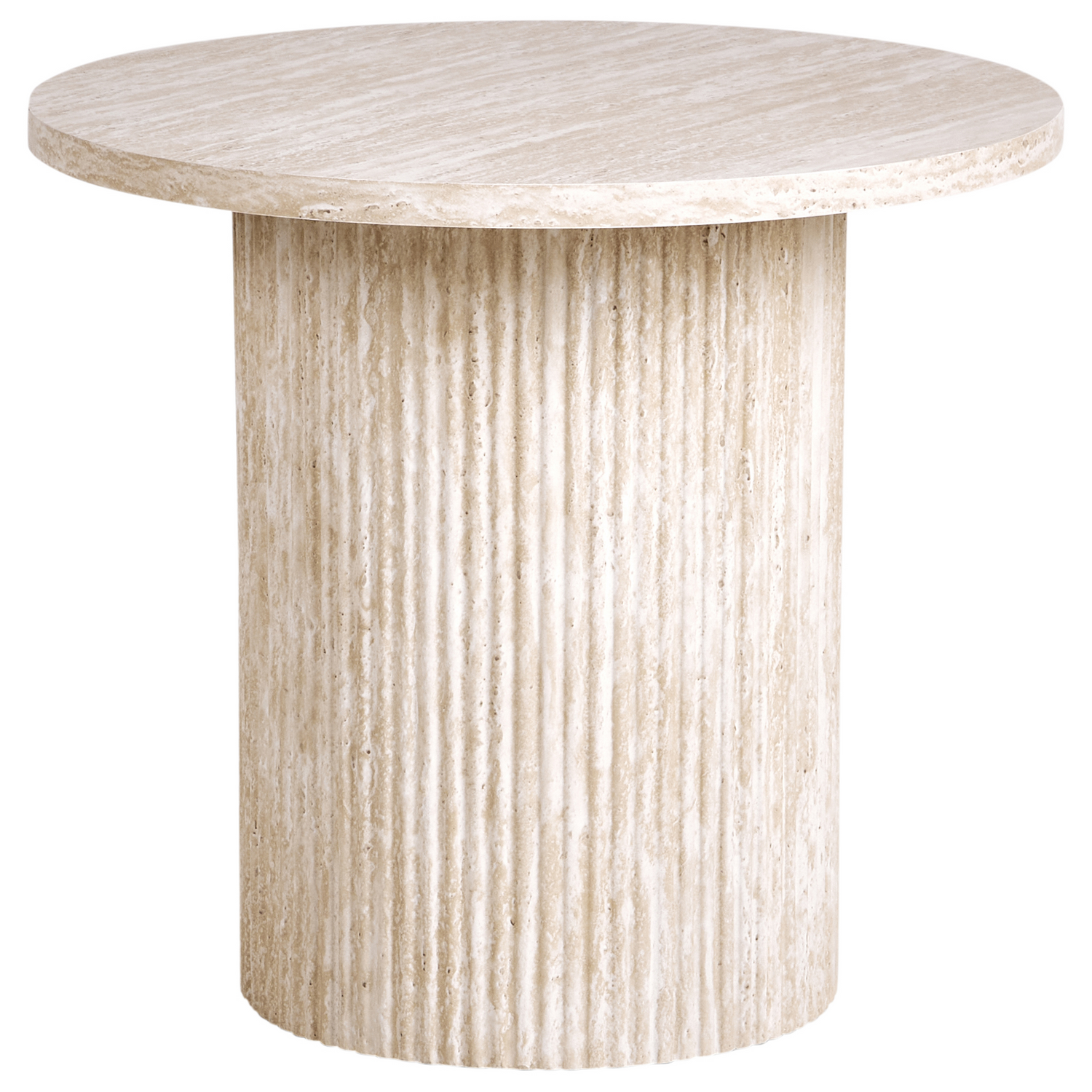 Beliani - AMMON - Bijzettafel - Beige - MDF