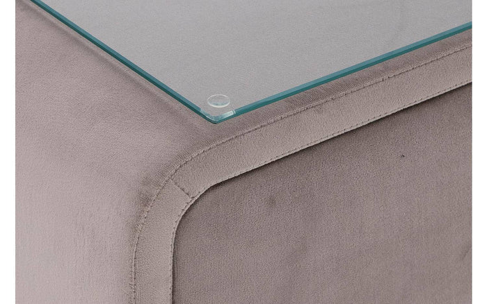 Goossens Nachtkastje Campania in stof