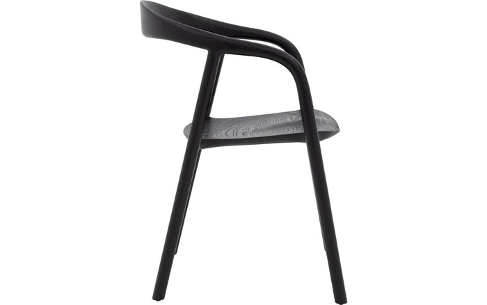 Goossens  Eetkamerstoel Prins -  Hout met armleuning