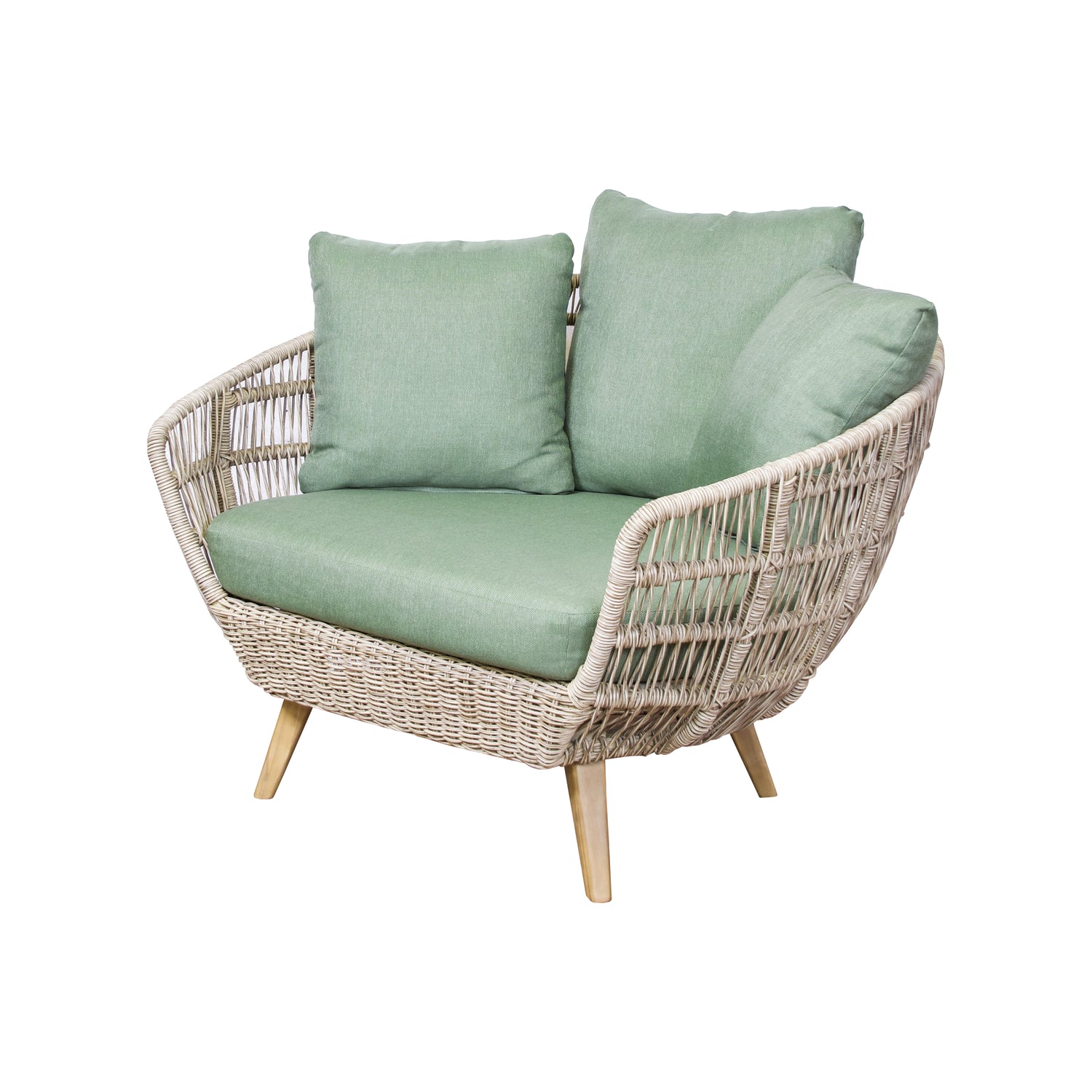 Sens-Line - San Marino sofa Stoel - 115x96x78 - Aluminium