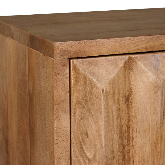 Wandkast Portal - Bruin|Hout - Mango - Mangohout