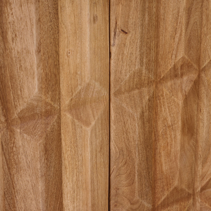 Wandkast Portal - Bruin|Hout - Mango - Mangohout