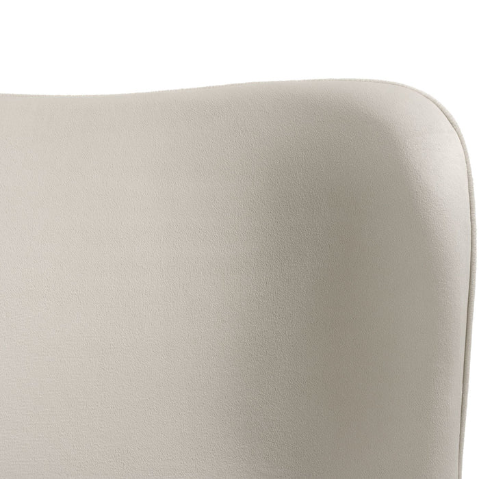 tectake® Gestoffeerde stoel Tessa - Set van 2