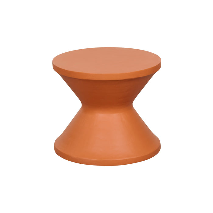 Bijzettafel Innsbruck - Rood - MDF - 40x34x40cm (BxHxD)