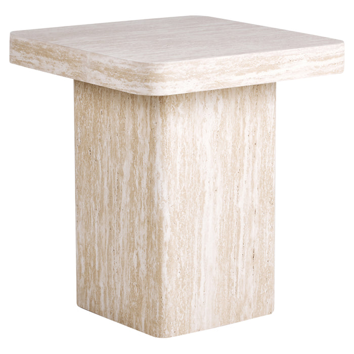 Beliani - DUSON - Bijzettafel - Beige - MDF