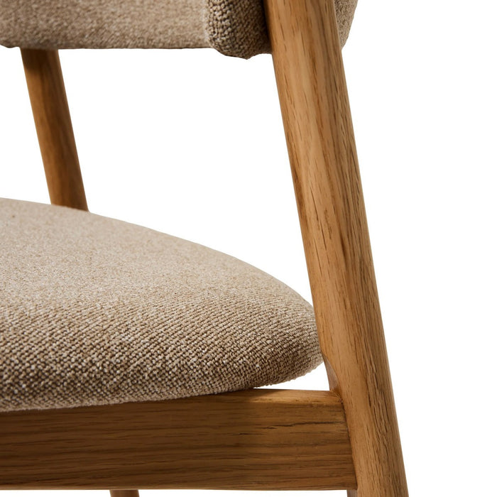 Nordic Home - Frankie eetkamerstoel hout - naturel|beige